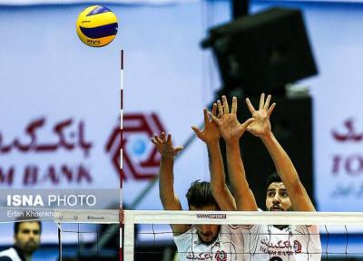 والیبال قهرمانی آسیا، برد آسان ایران مقابل قطر